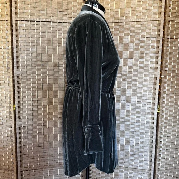 NWT grey velvet Lafayette 148 tunic / dress XL - Picture 7 of 15